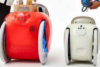 This Miniature Robot Is Designed To Help You Carry Groceries and Run Errands