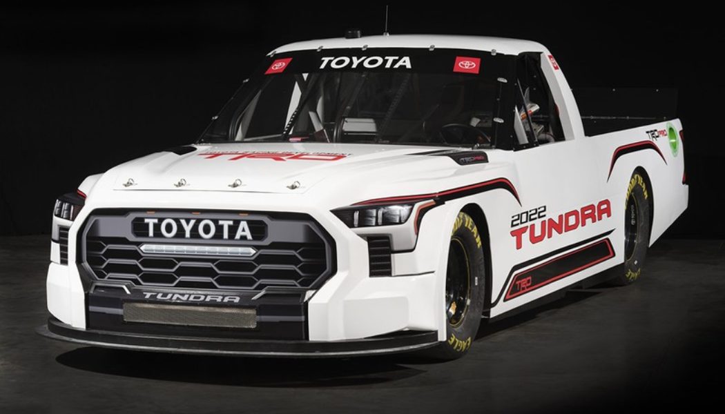 Toyota Debuts a Tundra TRD Pro for the 2022 NASCAR Camping World Truck Series