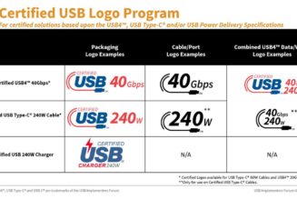 USB-C cables are getting new, confusing logos for faster 240W charging standard