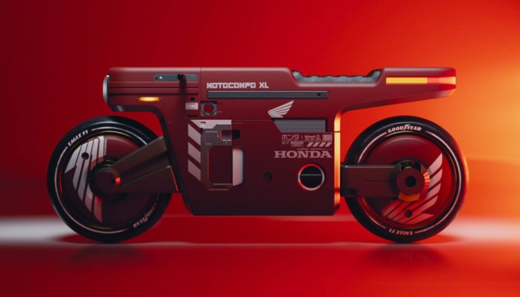 3D Artist Renders XL Version of the Honda Motocompo