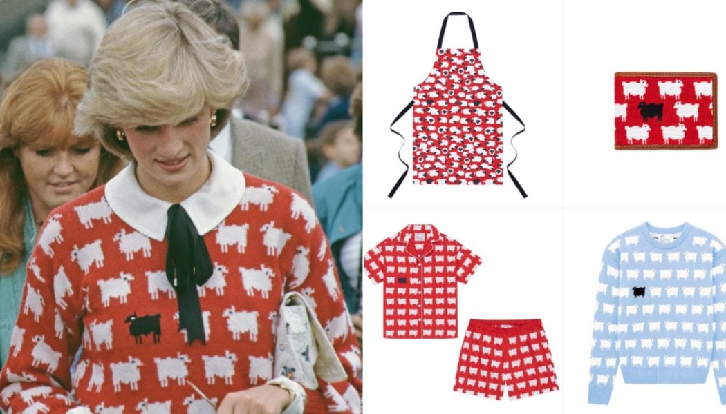 ’80s Brand Behind Princess Diana’s Sheep Jumper Launches a New Collection For the Festive Season