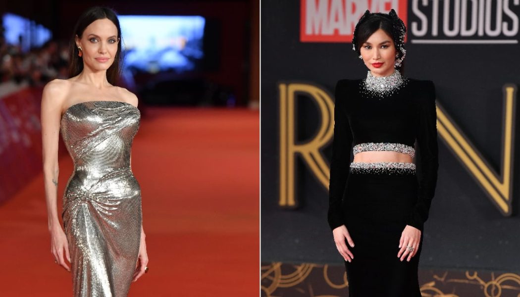 Angelina Jolie and Gemma Chan Among the Best-Dressed Stars on the Eternals Red Carpet