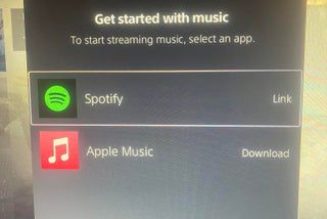 Apple Music might be coming to PS5