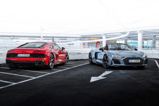 Audi Pumps More Power Into the R8 V10 Performance RWD Coupé and Spyder