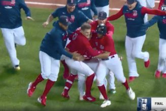 Boston Red Sox Shout Along to Robyn’s “Dancing on My Own” to Celebrate Playoff Win: Watch