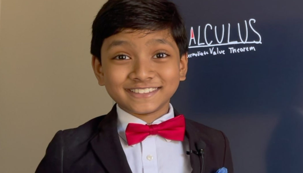 Da Vinci Institute Awards Laureate to Incredible 9-Year-Old Professor