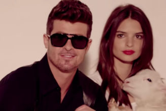 Emily Ratajkowski Says Robin Thicke Groped Her During “Blurred Lines” Video Shoot