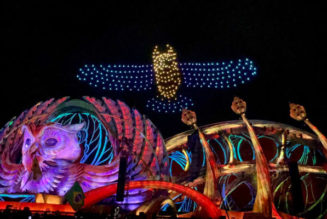 Feast Your Eyes on the Mesmerizing EDC Las Vegas 2021 Drone Show