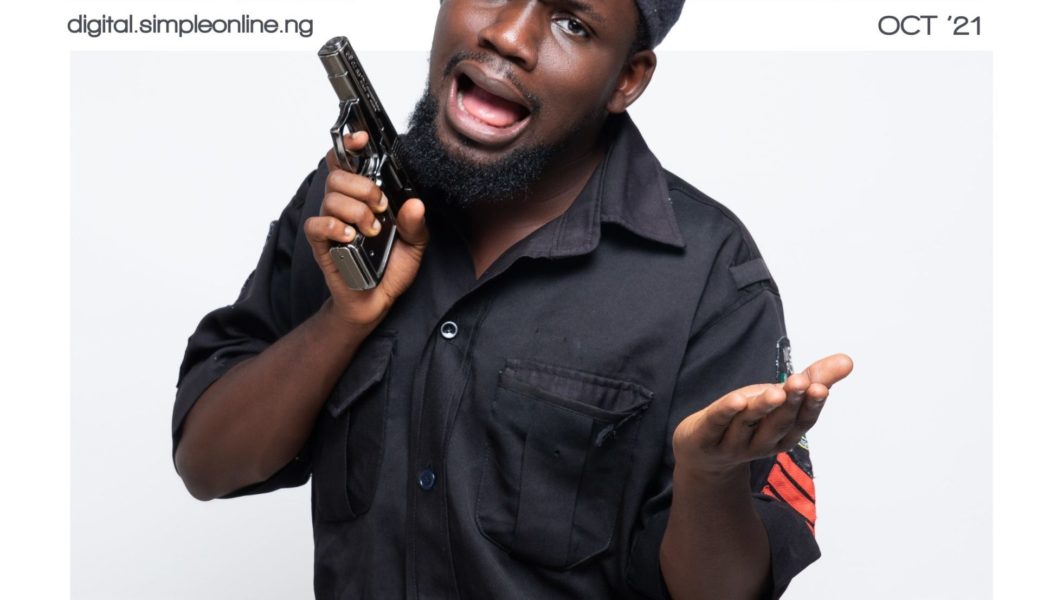 GOD NO GO SHAME US! OFFICER WOOS SHARES HIS JOURNEY AS HE COVERS THE OCTOBER DIGITAL EDITION OF SIMPLE MAGAZINE