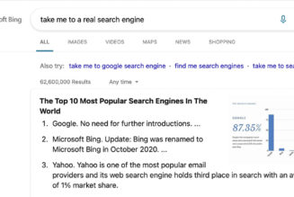 Google says Bing users search for Google more than anything else