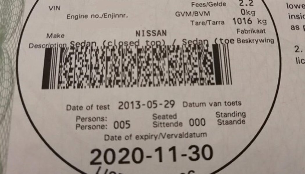 Here’s How To Renew Your Car License Disk Online in SA