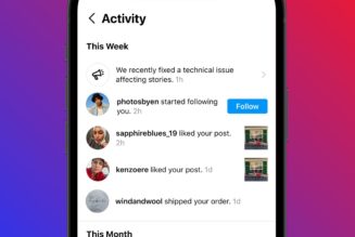Instagram’s outages were so bad the app will now alert users when the service goes down