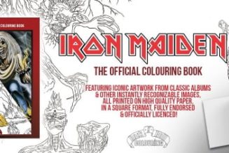 IRON MAIDEN: Official Coloring Book Coming In December
