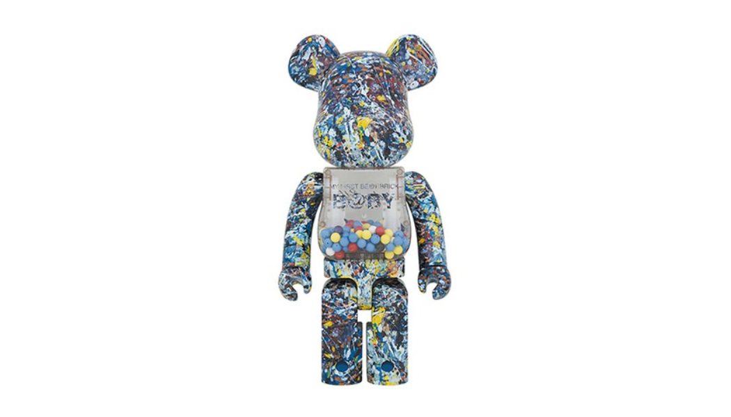 Jackson Pollock Studios and Medicom Toy Join Forces for a Paint Splattered BE@RBRICK