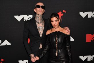 Kim Kardashian Shared First Look at Kourtney’s Engagement Ring From Travis Barker