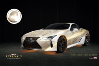 Lexus Reveals Marvel ‘Eternals-Inspired Vehicles