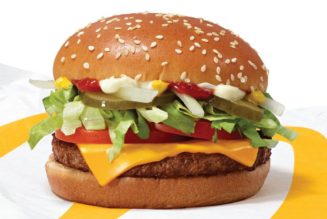 McDonald’s is testing the McPlant, a Beyond Meat meatless burger