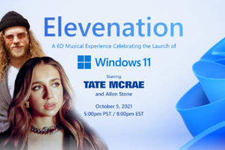 Microsoft’s Windows 11 launch event is a ‘6D musical experience’ with a free NFT