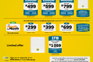 MTN SA Launches New Uncapped LTE Data Deals