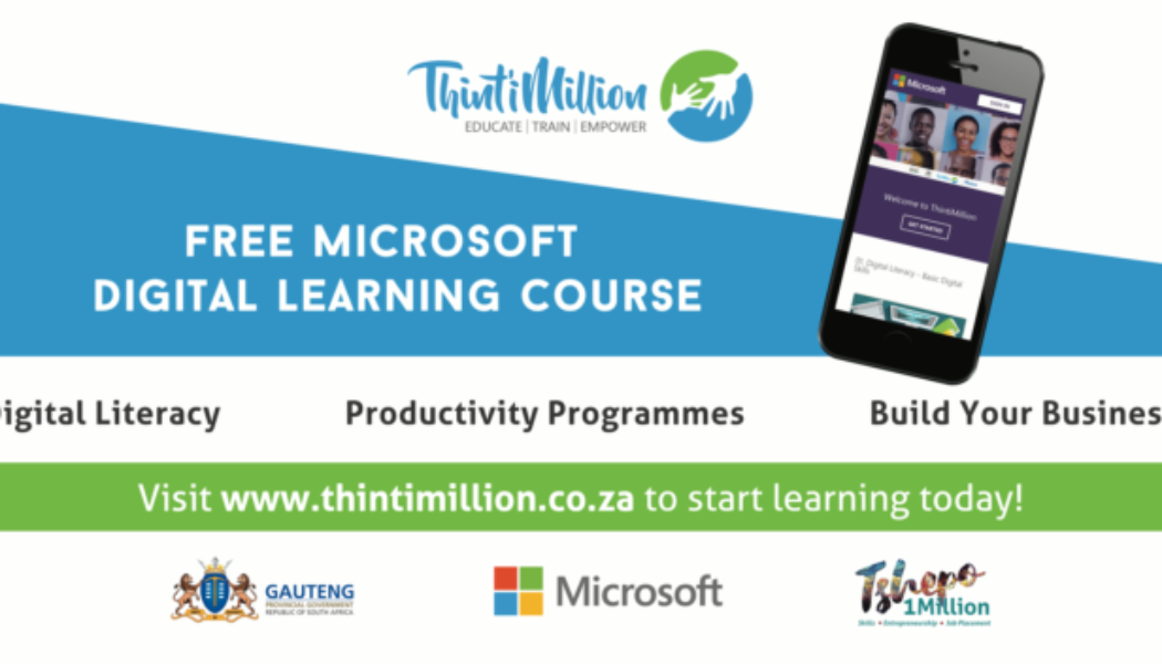 Nedbank & Microsoft Launch Free Online Digital Skills Training Platform