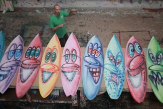 Parley for the Oceans Collaborates With Kenny Scharf on 12 Unique Surfboards