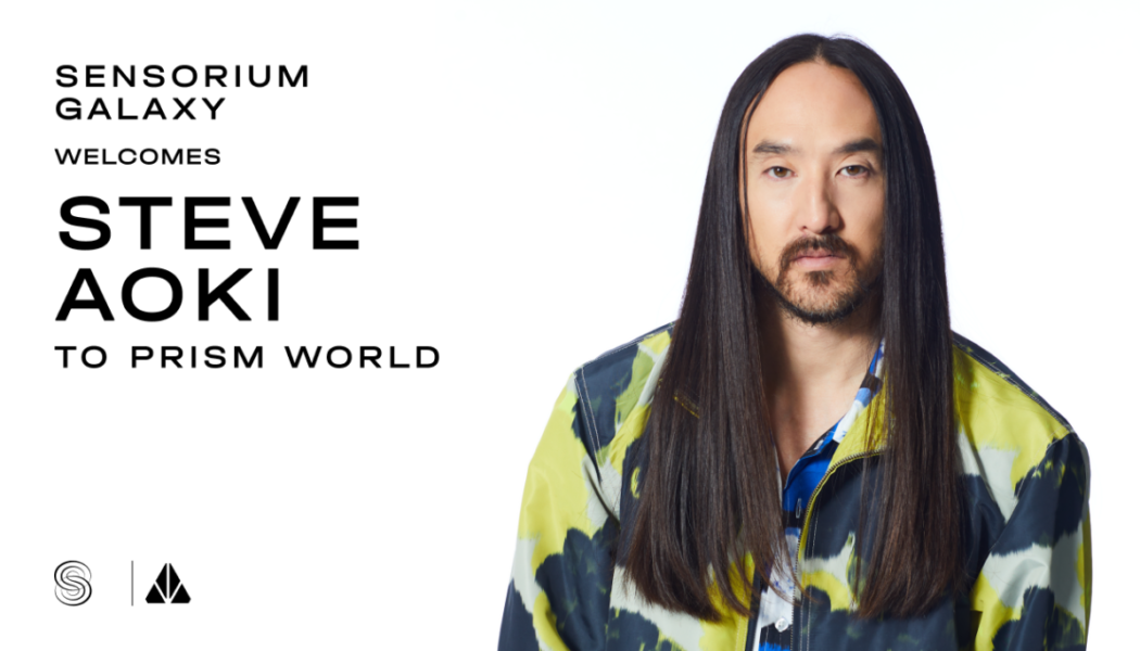 Steve Aoki Joins Sensorium Galaxy for Exclusive VR Performances