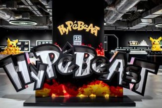 Take a Closer Look at the HYPEBEAST Pokémon TCG 25th Anniversary BELOWGROUND Pop-up