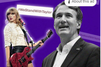 Taylor Swift fans are getting caught up in the Virginia gubernatorial race