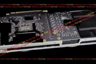 These might be the first leaked photos of Intel’s Arc Alchemist graphics card