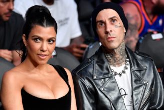 Travis Barker & Kourtney Kardashian Celebrate Halloween Early as Sid & Nancy: See Photos
