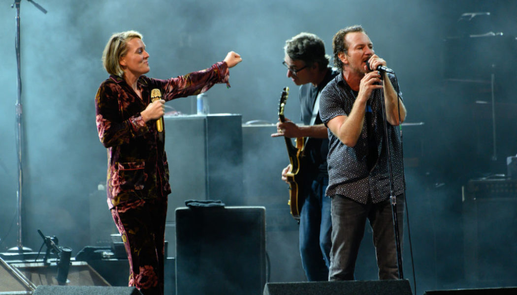 Watch Brandi Carlile Sing ‘Again Today’ With Pearl Jam