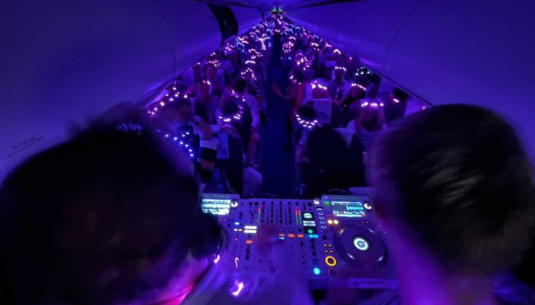 Watch This DJ Perform for 192 Passengers at Rave Aboard International Flight