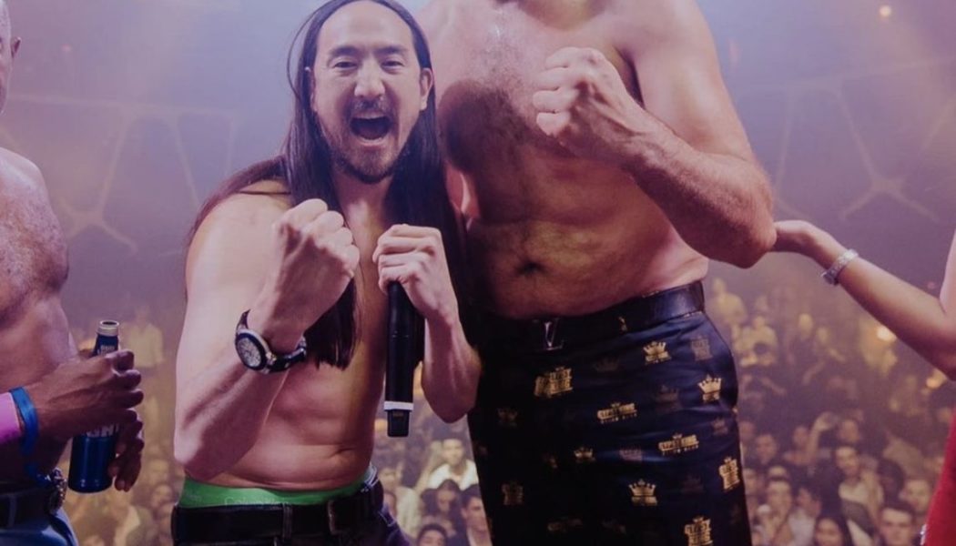 Watch Tyson Fury Rage With Steve Aoki In Vegas After Heavyweight Title Knockout of Deontay Wilder