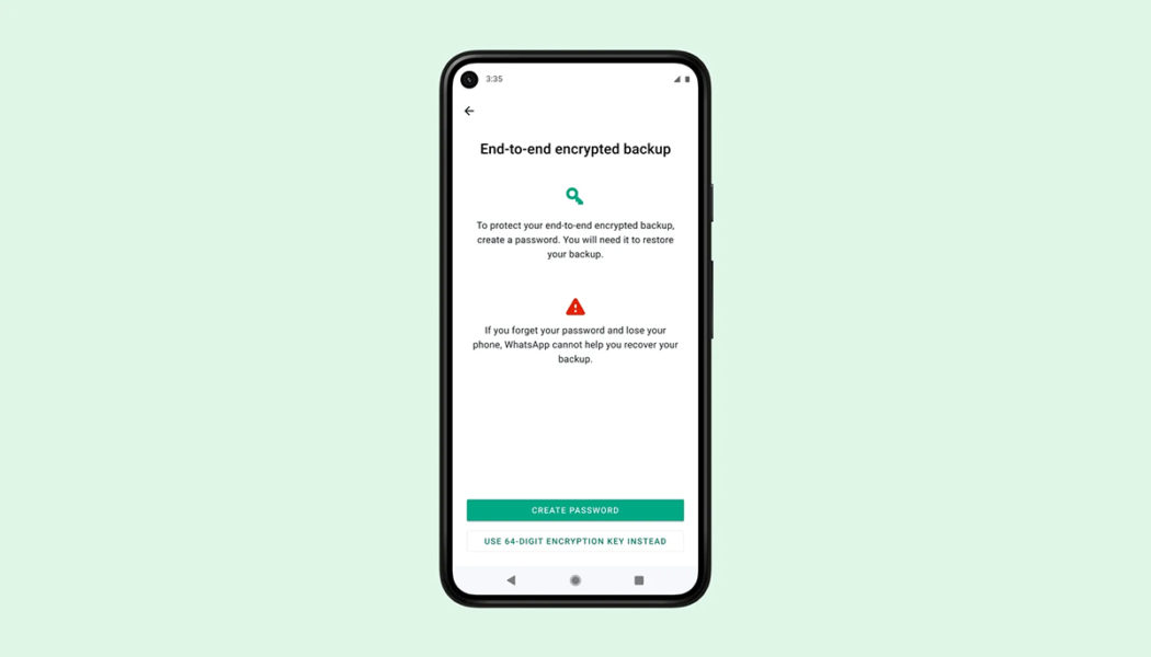 WhatsApp Rolls Out End-to-End Encrypted Backups