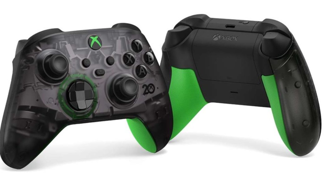 Xbox Celebrates 20th-Anniversary With Translucent Special Edition Controller