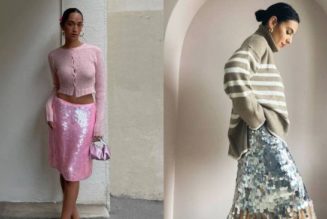 7 Interesting Ways To Style a Sequin Skirt This Year