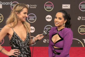 Becky G on AMAs Win & Tells Funny Story About Accidentally Taking an Award Home | AMAs 2021