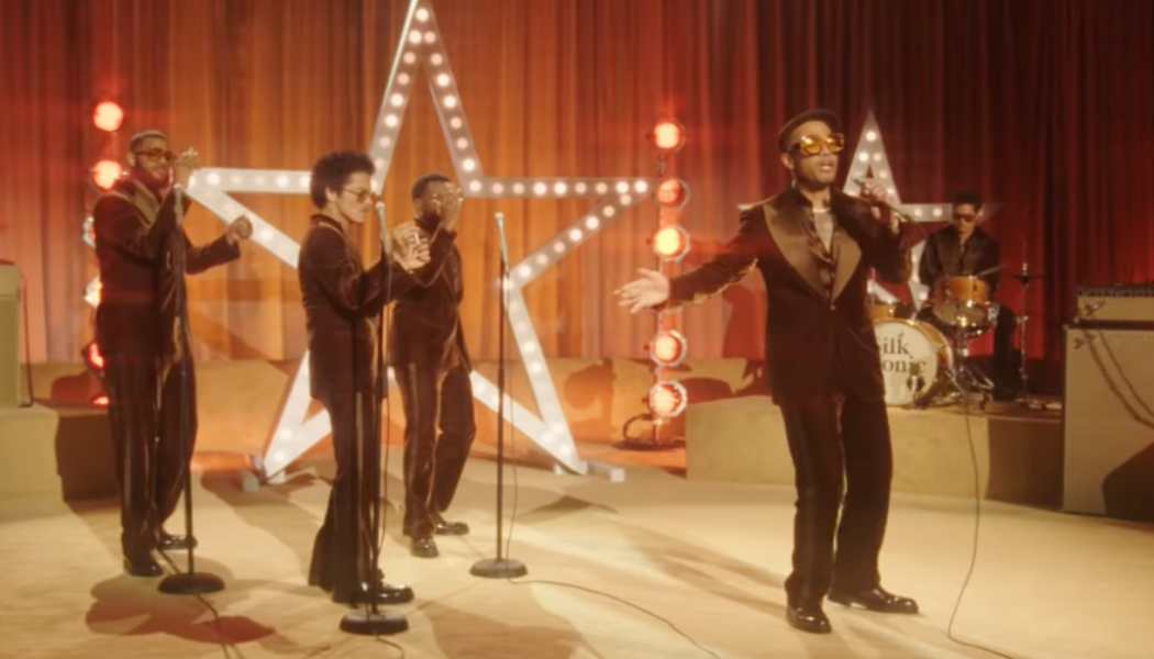 Bruno Mars & Anderson .Paak aka Silk Sonic Drop Smooth “Smokin Out The Window’ Visuals