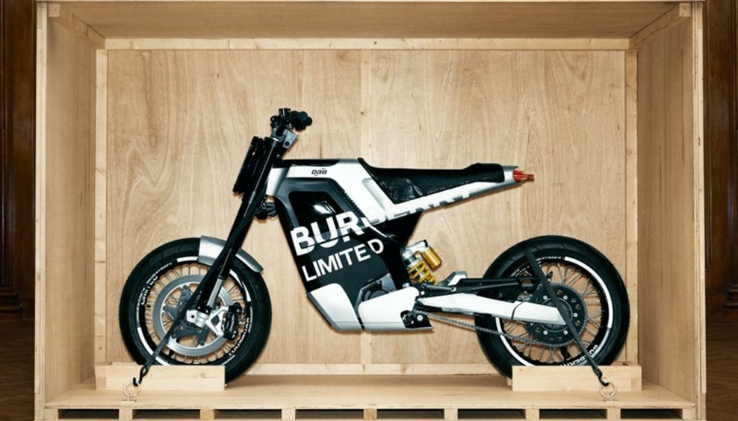 Burberry Unveils Collaborative Concept-E RS Motorcycle With DAB Motors