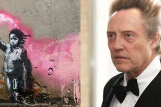 Christopher Walken Intentionally Destroys Genuine Banksy Piece for TV Show