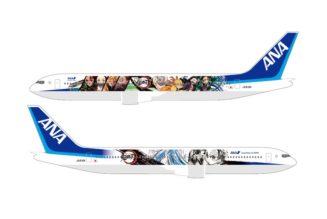 ‘Demon Slayer’-Themed Nippon Airways Jet Takes Flight in January