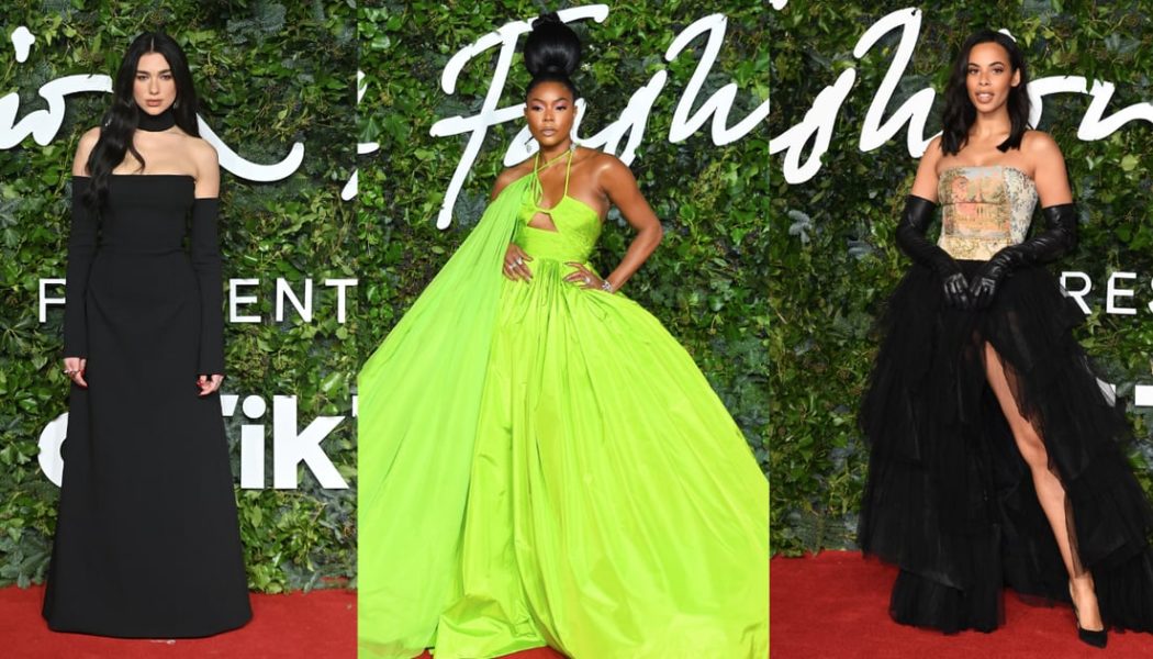 Dua Lipa, Rochelle Humes, and More of the Best Dressed at the 2021 British Fashion Awards
