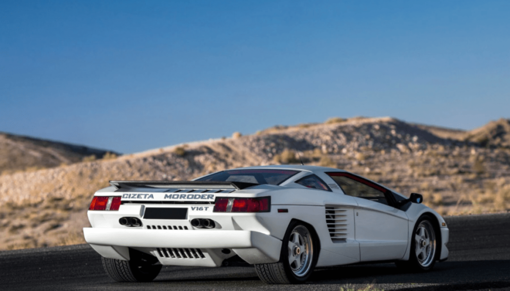 Electronic Music Legend Giorgio Moroder Is Auctioning Off a Supercar Named After Him