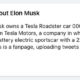 Facebook verified a fan page posing as Elon Musk