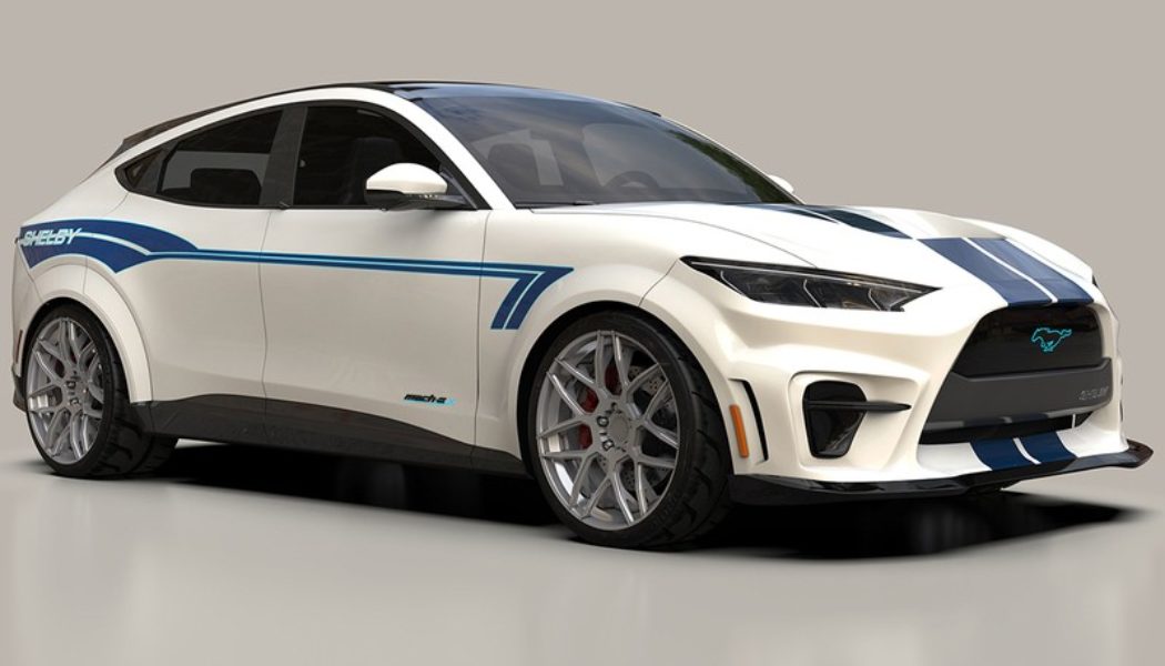 Ford Unveils Shelby Mustang Mach-E GT Concept at SEMA