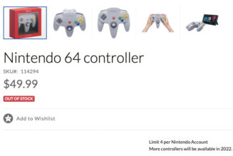 If you haven’t gotten a Switch N64 controller yet, you’ll have to wait until next year