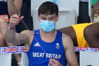 Is Tom Daley Diving Into His Own Knitwear Line? No, But It’s Pretty Damn Close