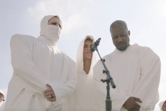 Kanye West Joined By Marilyn Manson and Justin Bieber at Sunday Service Concert