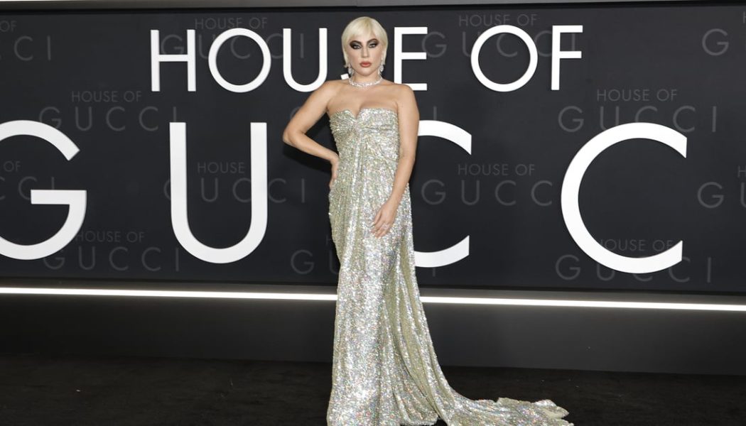 Lady Gaga Ended Her House of Gucci Tour in a Dazzling Valentino Gown Entirely Covered in Sequins