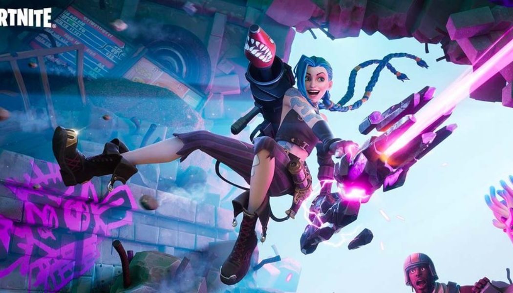 ‘League of Legends’ Celebrates ‘Arcane’ Premiere With a Jinx ‘Fortnite’ Skin